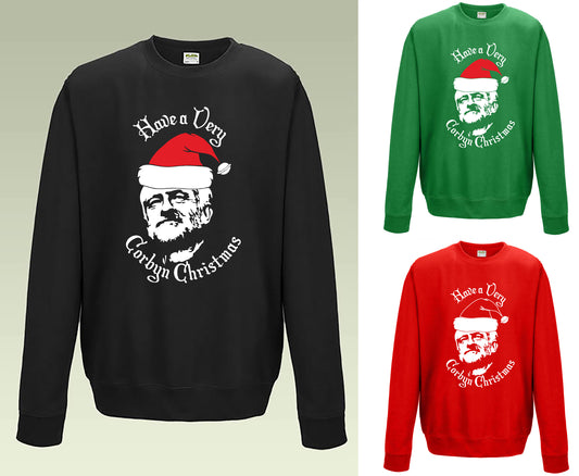 Have a Very Corbyn Christmas JH030 Funny Christmas Jumper Sweater