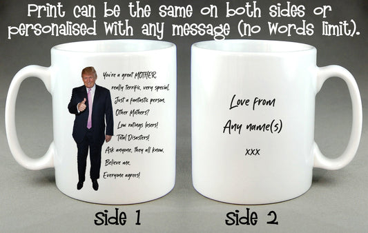 Donald Trump Great Grandad Mug - Funny Father's Day Birthday Gift, Can be Personalised