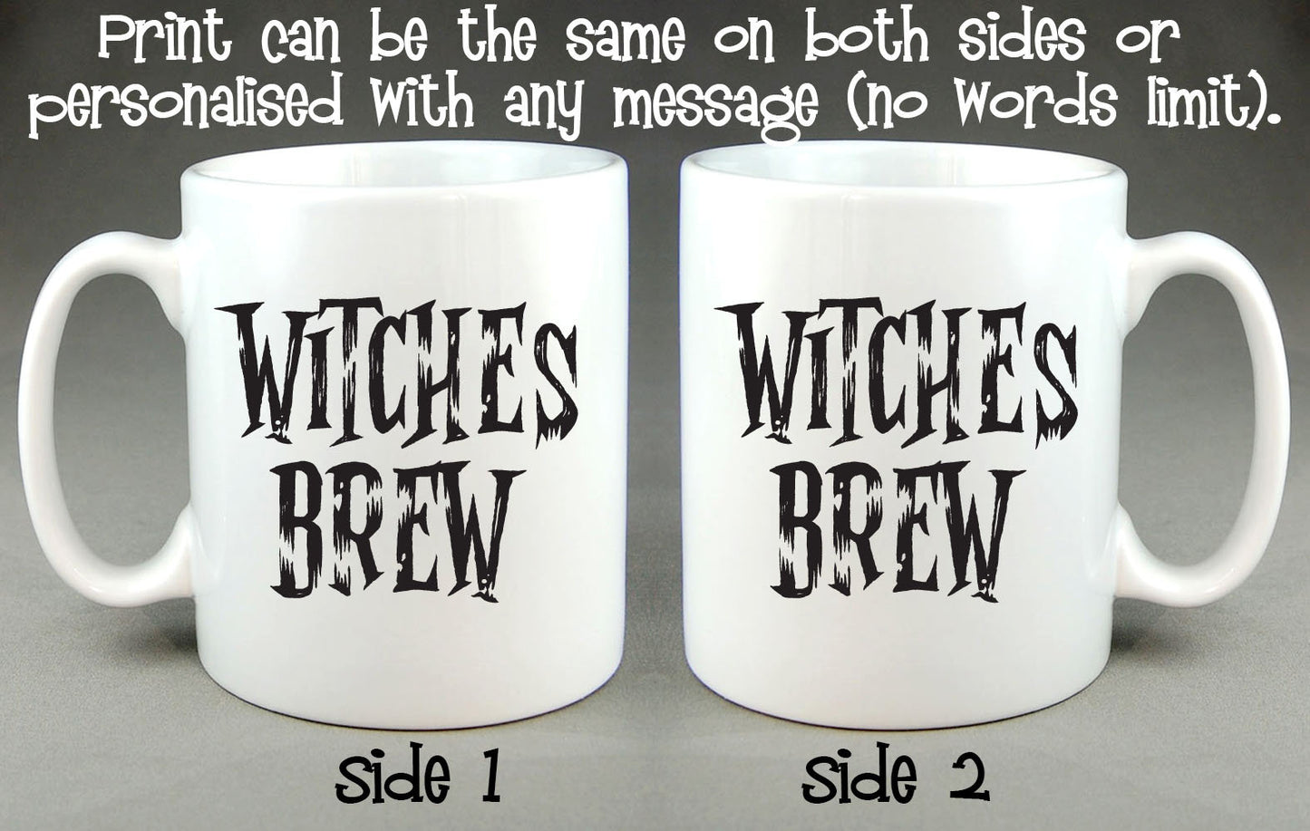 Witches Brew Mug - Halloween Spooky Scary Witch Fun Trick or Treat