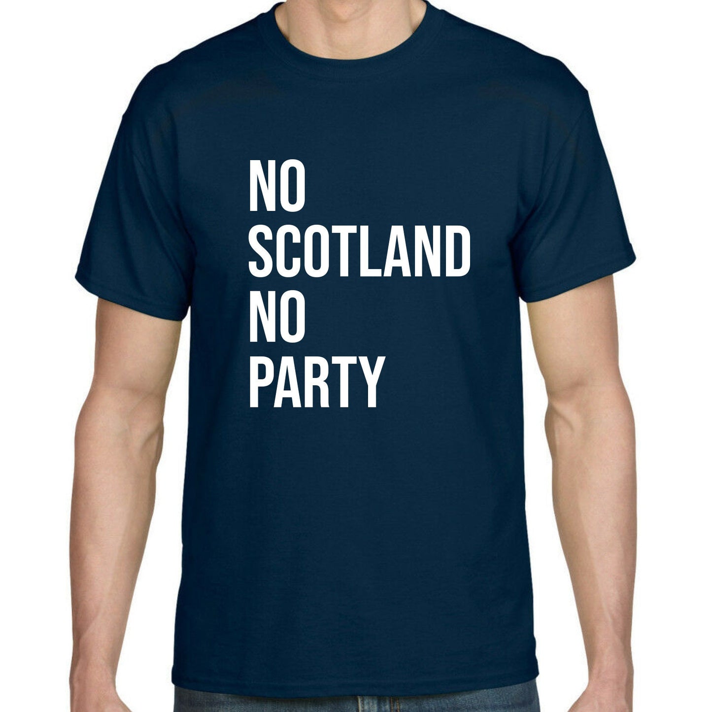 No Scotland No Party Euro 2020 T-Shirt Scottish tshirt