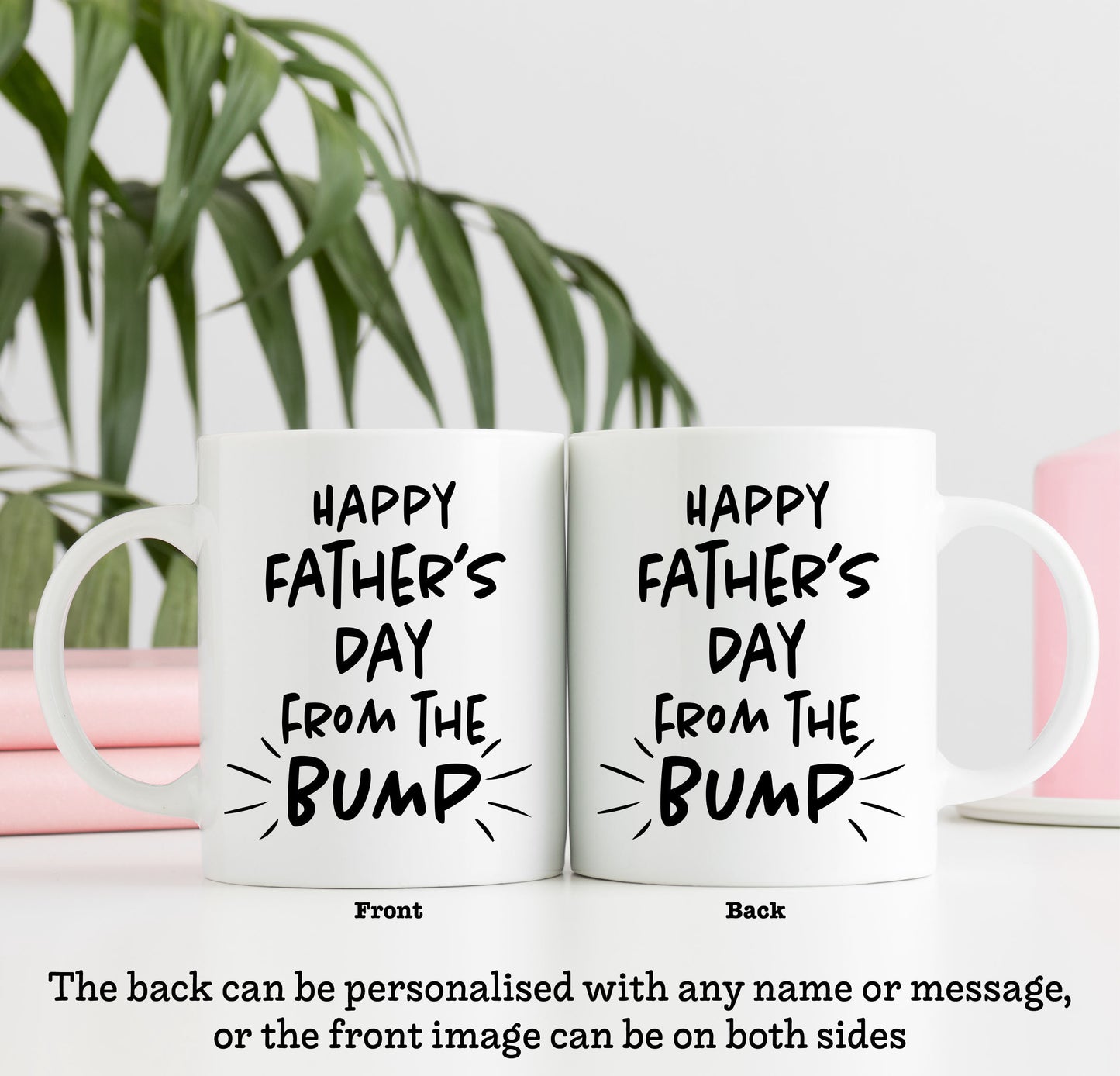 Happy Father's Day from The Bump Mug | Coffee Mug | New Dad Mug | Gift for Him