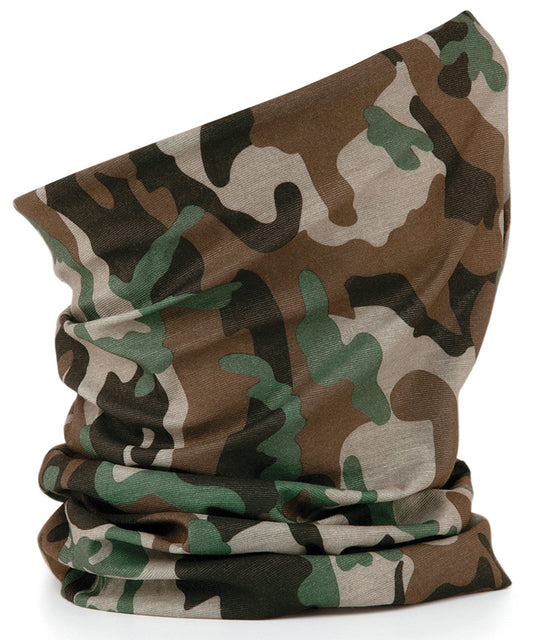 Morf Camouflage Snood BC900 Face and Neck Covering Jungle Midnight Arctic | Neck Tube | Scarf | Buff