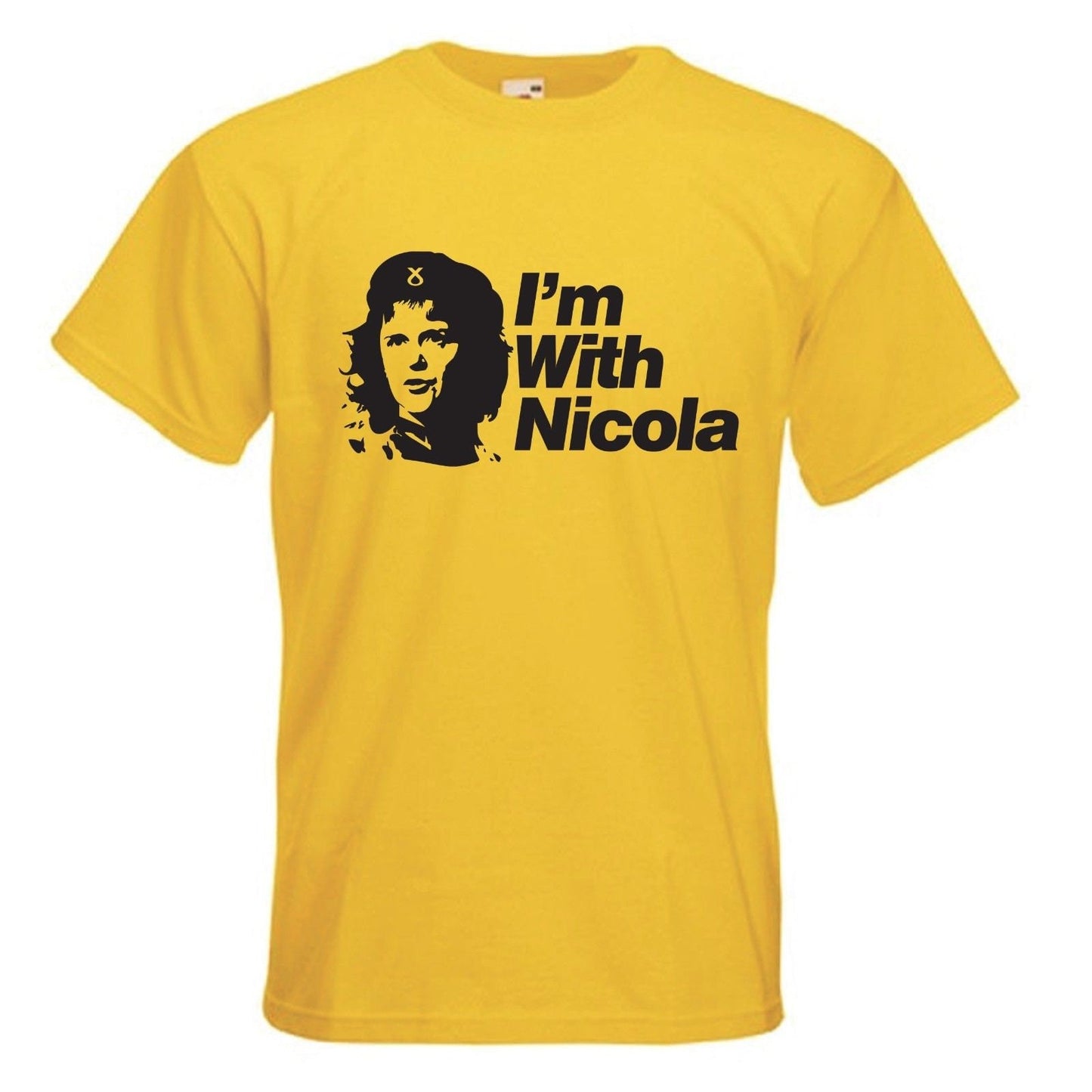I'm With Nicola Sturgeon T-Shirt | Funny Che Guevara Scottish Independence SNP Tee