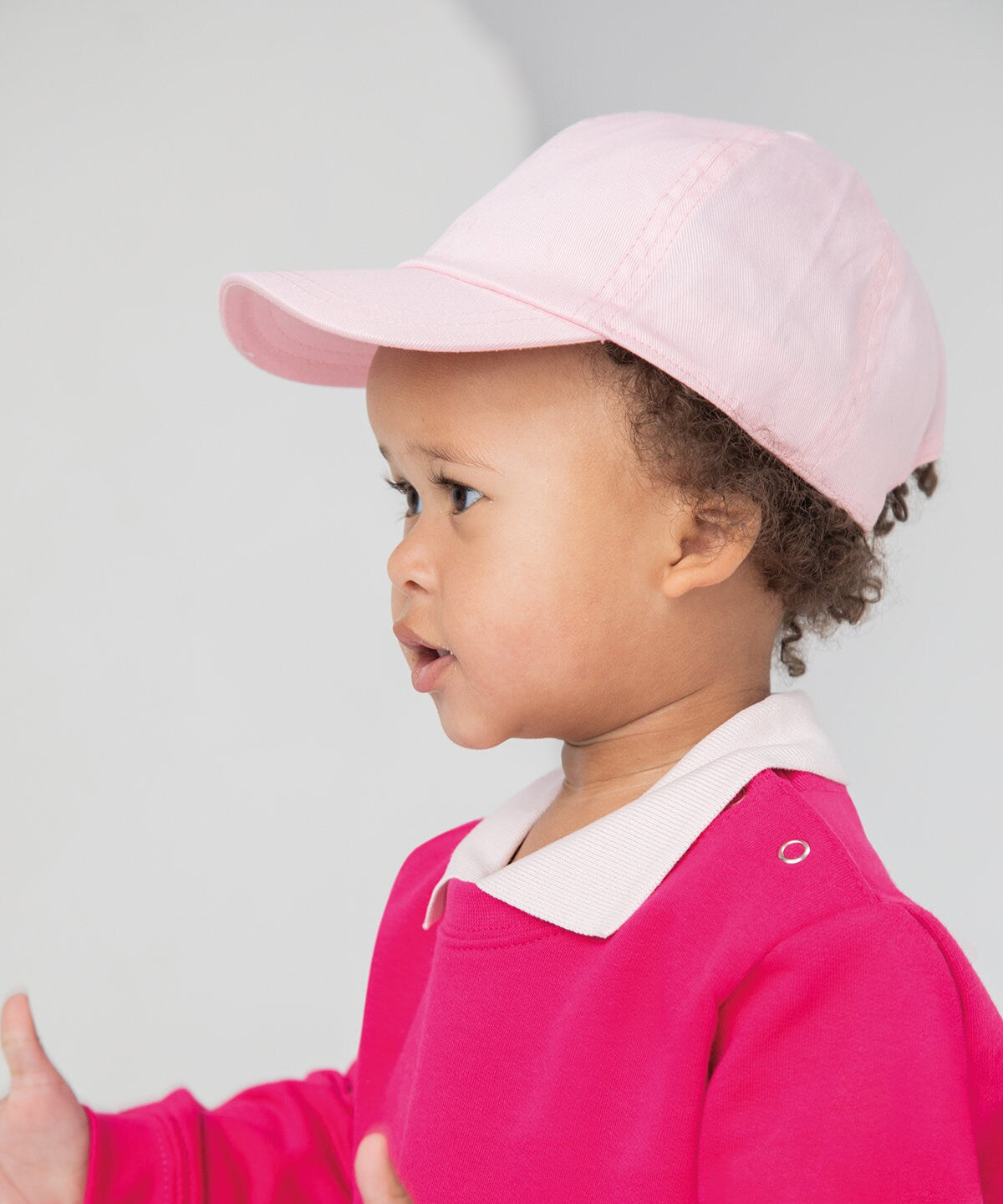 Baby Toddler Baseball Cap LW090 - Summer Hat Navy / Pale Blue / Pale Pink / White