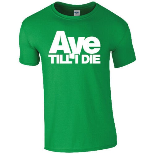 AYE Till I Die T-Shirt - Scotland Scottish Independence IndyRef2 SNP Yes Tshirt