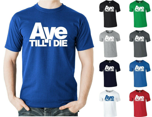 AYE Till I Die T-Shirt - Scotland Scottish Independence IndyRef2 SNP Yes Tshirt