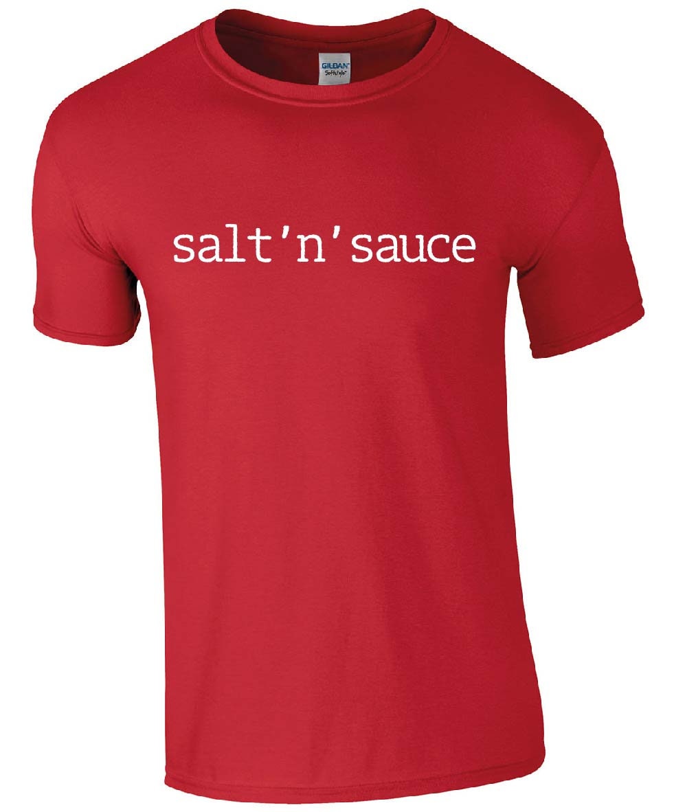Salt 'n' Sauce T-Shirt | Funny Scottish Slang Slogan Scotland Father's Day Tshirt