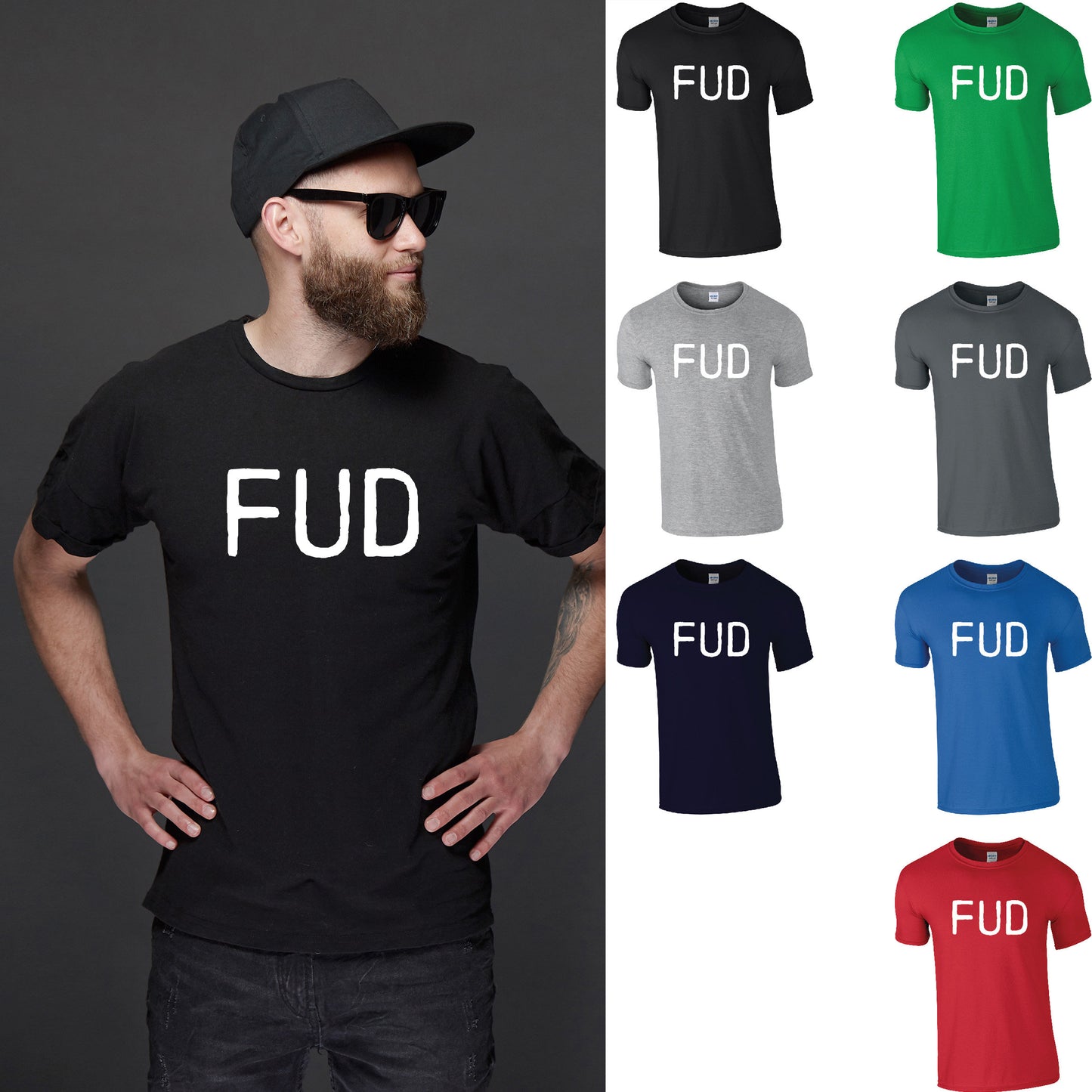 FUD T-Shirt | Funny Rude Scottish Slogan Tee | Father's Day Birthday Gift Fanny