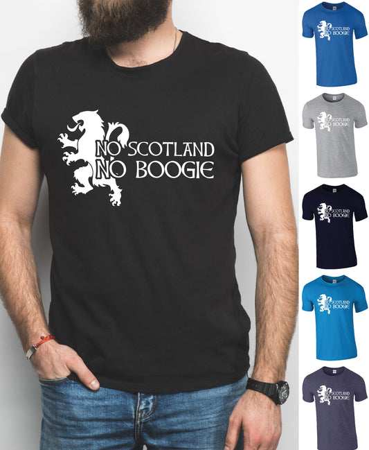 No Scotland No Boogie T-Shirt | Scotland tshirt | Scottish Tee | Gift for Scotland Fan