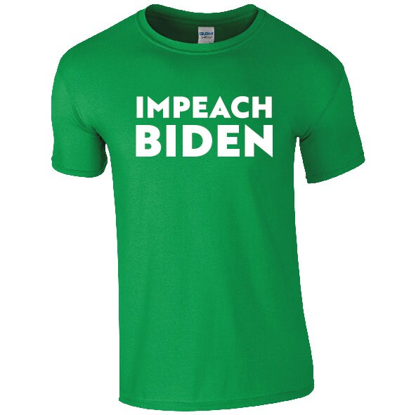 Impeach Biden T-Shirt | Anti Joe Biden tshirt | USA America Slogan