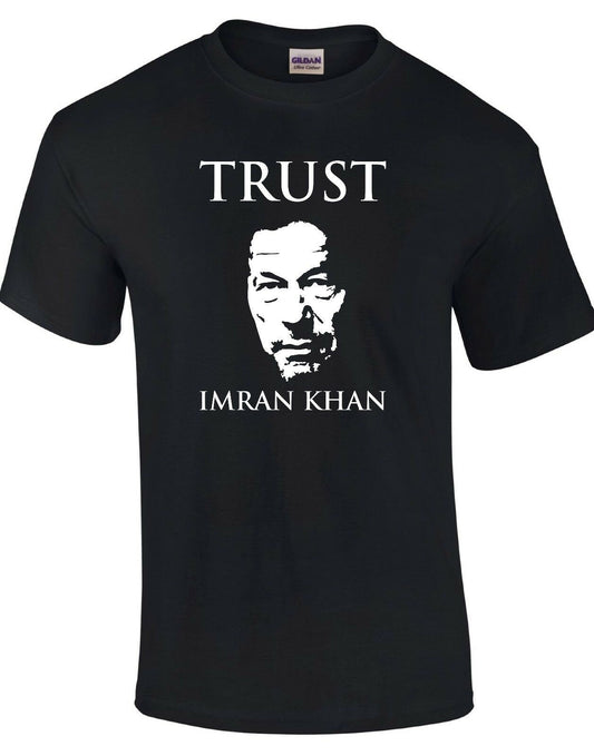 Trust - Imran Khan Black T-Shirt