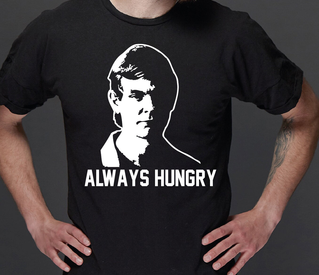 Jeffrey Dahmer Always Hungry T-Shirt - Halloween Creepy Tee
