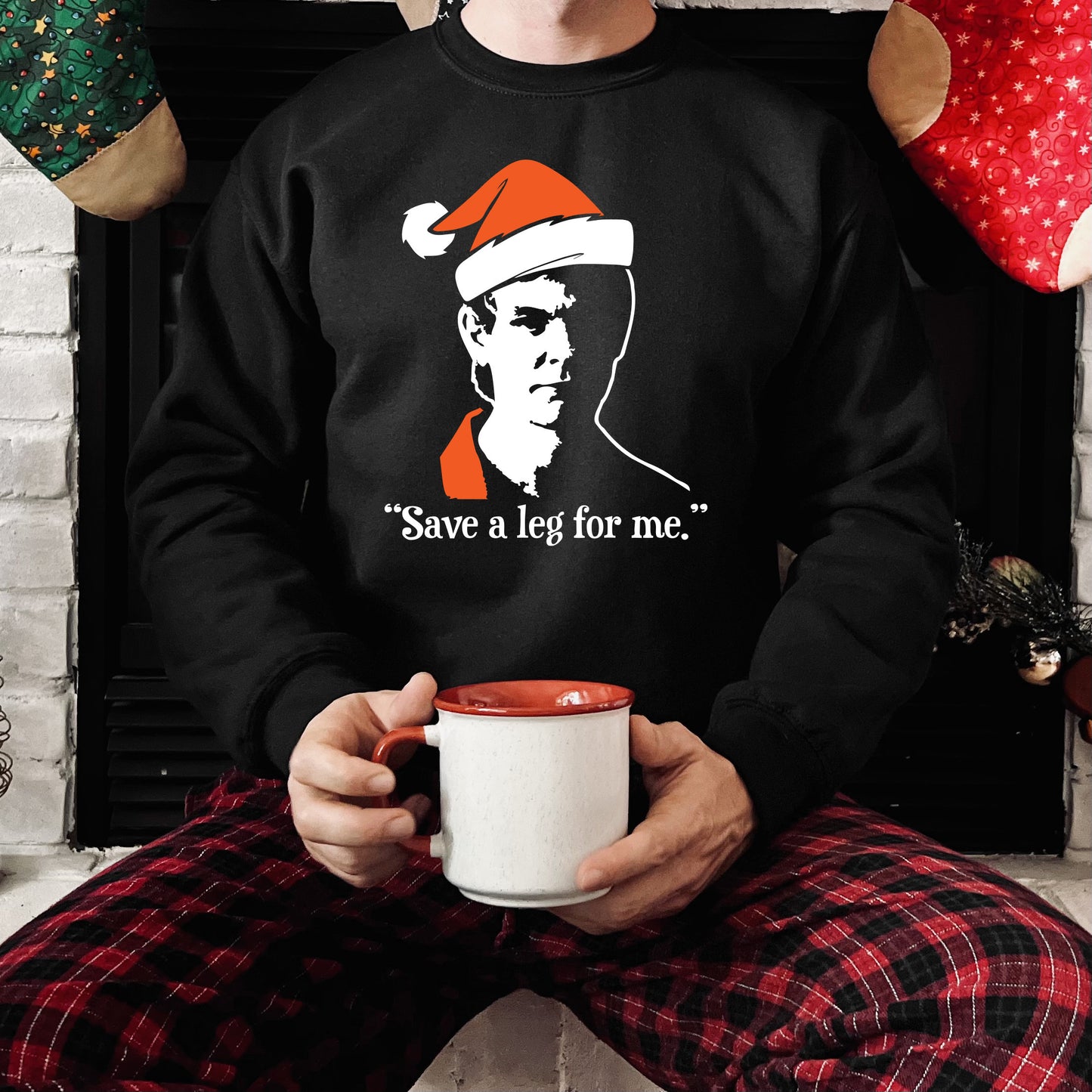 Dahmer Save a Leg For Me Christmas Jumper JH030 Funny Rude Alternative Christmas Jumper Sweater Xmas
