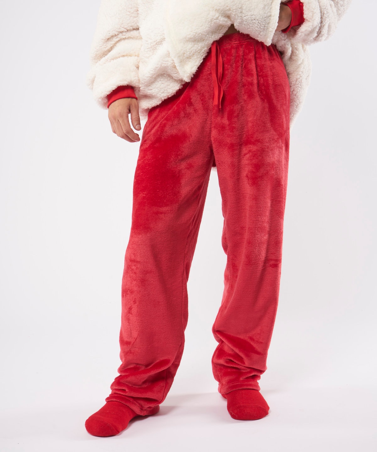 The Ribbon luxury Eskimo-style fleece pants ri006 | Fleece trousers | indoor trousers | fleece pyjamas