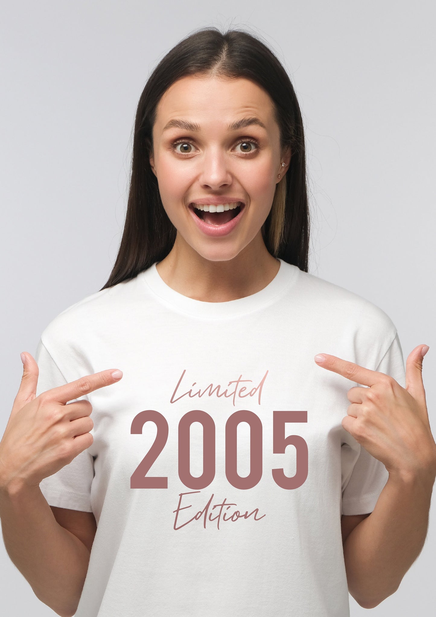 18th Birthday Limited Edition 2005 T-Shirt - ROSE GOLD | 18th Birthday Gift | 18th Tee