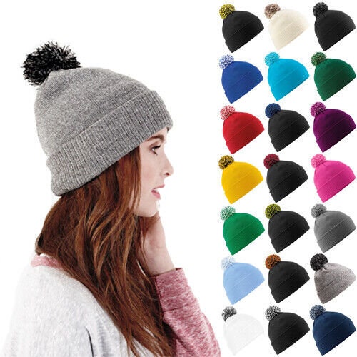Snowstar Beanuie Pom Pom beanie Hat BC450  | Warm Winter Beanie Hat | Pom Pom Hat