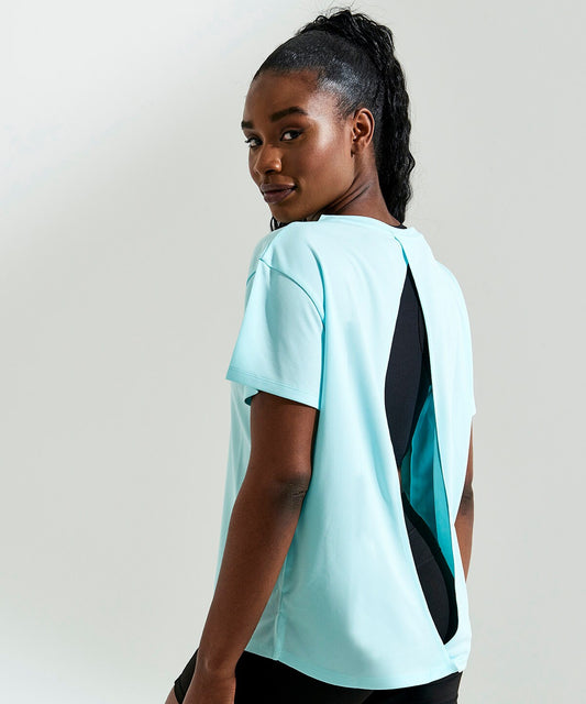 Women's Open Back T-shirt JC013 Gym Workout shirt | Cool open back tshirt for ladies | Exercise t-shirt