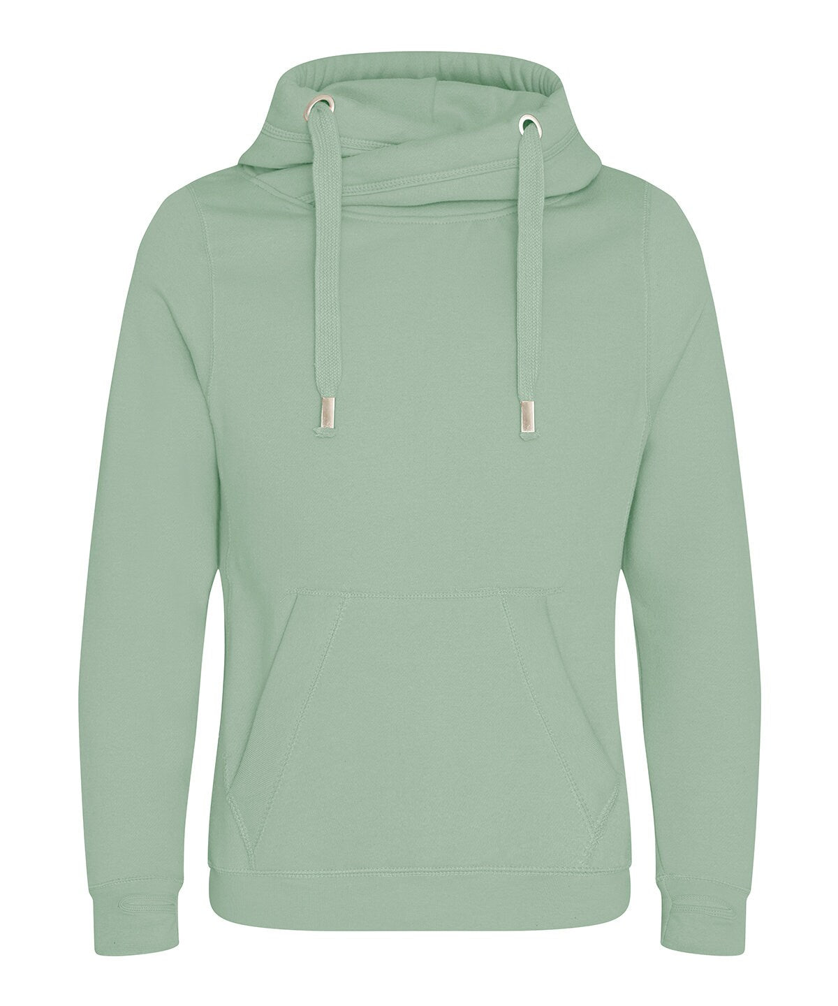 Personalised Cross Neck Hoodie JH021 - Your text or design | Customised Cowl Neck Hoodie