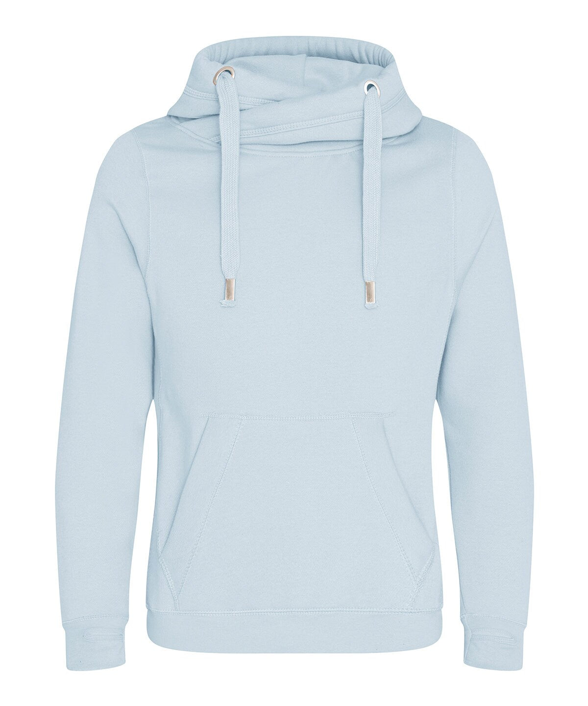 Personalised Cross Neck Hoodie JH021 - Your text or design | Customised Cowl Neck Hoodie