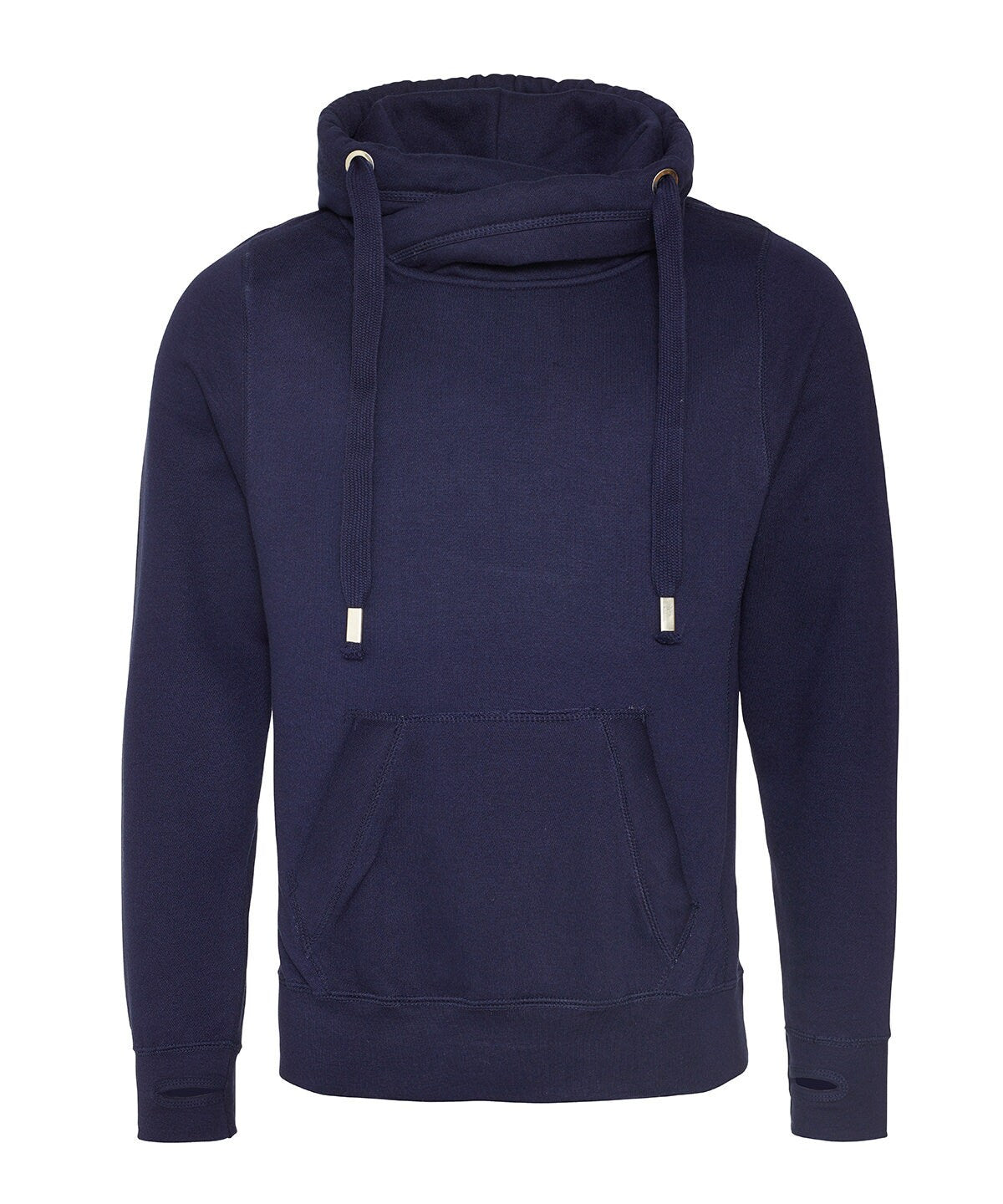 Personalised Cross Neck Hoodie JH021 - Your text or design | Customised Cowl Neck Hoodie