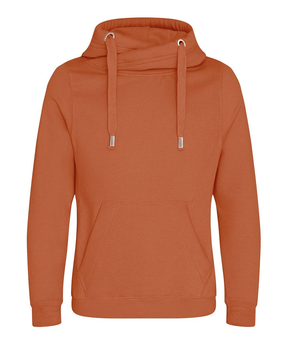 Personalised Cross Neck Hoodie JH021 - Your text or design | Customised Cowl Neck Hoodie