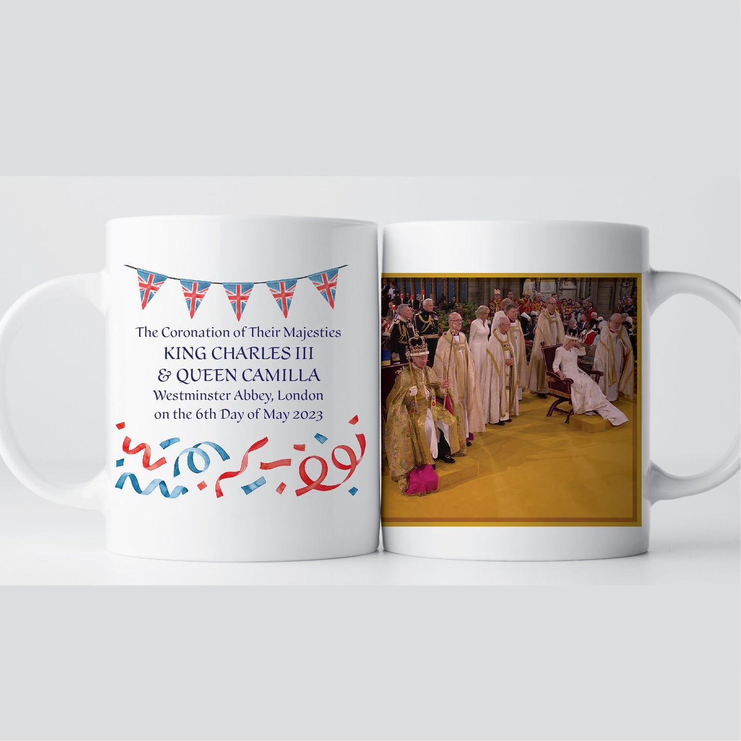 CORONATION of His Majesty King Charles III - Tribute Commemorative Mug Z UK Britain Queen Elizabeth | King Charles Coronation Mug